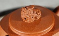 《四方獅球》宜興紫砂壺金降坡工藝美術師手工壺茶具獅球