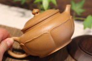《碗燈梵蓮》宜興紫砂壺助理工藝美術師手工黃金段茶具