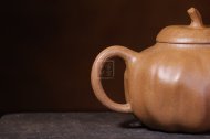 《矮荷韻》宜興紫砂壺工藝美術師手工段泥紫砂壺茶具