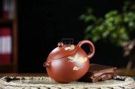 《西施》宜興西施紫砂壺工藝美術師手工茶壺底槽青紫砂壺