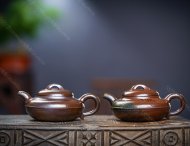 獨家首發(fā)，品名：線圓。泥料：極品紫泥（