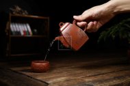 《小漢方》宜興紫砂壺名家工藝美術師手工大紅袍家用漢方功夫泡茶壺茶壺茶具