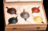 《五色土》綠泥，朱泥，紫泥，青灰泥，段泥純手工宜興紫砂壺茶具水平茶壺
