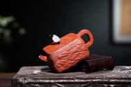 《拋磚引玉》宜興紫砂茶壺紫砂創新壺泡茶壺大紅袍手工工藝美術師泡茶壺