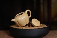 《菊蕾》宜興紫砂壺助理工藝美術師手工標本級本山段泥泡茶壺菊蕾茶具