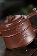 《富貴竹節套組》宜興紫砂壺套組紫砂泡茶壺紫泥手工工藝美術師紫砂茶具