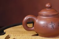 《潘壺》宜興紫砂壺手工助理工藝美術師大師收藏級茶壺紫泥潘壺