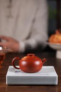 《巨輪西施》宜興實力派名家手工紫砂壺茶壺具朱泥西施