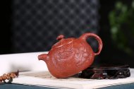 《魚(yú)化龍供春》宜興紫砂壺高級(jí)工藝美術(shù)師手工茶壺茶具大紅袍供春
