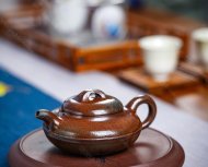 獨家首發(fā)，品名：線圓。泥料：極品紫泥（