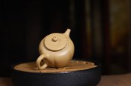 《菊蕾》宜興紫砂壺助理工藝美術師手工標本級本山段泥泡茶壺菊蕾茶具