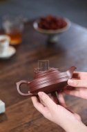 《望子成龍》宜興紫砂壺底槽青純手工工藝美術(shù)師泡茶壺特價茶具