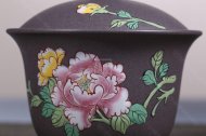 《花開(kāi)富貴蓋碗》
