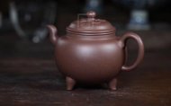 《大彬如意》宜興實力派藝人工紫砂壺段泥茶壺茶具