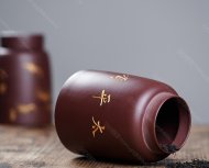 品名：精美茶倉。泥料：原礦優質紫泥