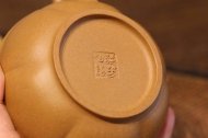《碗燈梵蓮》宜興紫砂壺助理工藝美術師手工黃金段茶具