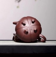 《一言九鼎》優(yōu)質(zhì)紫紅泥清全手工周國(guó)芳老師作品收藏精品