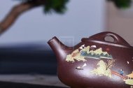 《石瓢》宜興石瓢紫砂壺高級工藝美術師老師手工紅砂紫泥