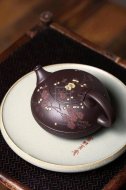 《茗香石瓢》宜興紫泥料紫砂壺工藝美術師手工收藏茶壺茶具