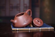 《子冶石瓢》宜興紫砂壺底槽青石瓢工藝美術師手工茶壺茶具