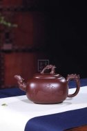《清心雅逸》宜興紫砂壺工藝美術師純手工創新壺泡茶壺底槽青茶具