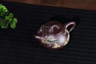 《石瓢》宜興石瓢紫砂壺高級工藝美術師老師手工紅砂紫泥