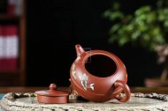 《西施》宜興西施紫砂壺工藝美術師手工茶壺底槽青紫砂壺