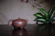 《紫韻》宜興紫砂壺助理工藝美術師手工茶壺茶具紫泥紫韻