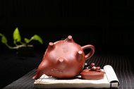 《喜象》宜興紫砂壺工藝美術師手工清水泥