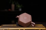 《平蓋六方》紫砂壺宜興工藝美術師手工名家功夫泡茶壺家用茶具紫泥茶壺套裝