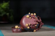 《多子多福》宜興紫砂壺高級工藝美術師純手工底槽青中壺茶具泡茶壺創(chuàng)新壺