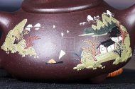 《石瓢》宜興石瓢紫砂壺高級工藝美術師老師手工紅砂紫泥
