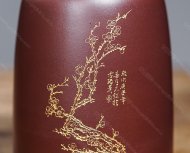 品名：精美茶倉。泥料：原礦優質紫泥