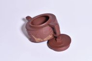 《萬里長城》宜興黃龍山清水泥紫砂壺茶具
