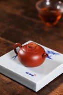 《巨輪西施》宜興實力派名家手工紫砂壺茶壺具朱泥西施