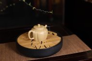 《菊蕾》宜興紫砂壺助理工藝美術師手工標本級本山段泥泡茶壺菊蕾茶具