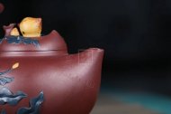《多子多福》宜興紫砂壺高級工藝美術師純手工底槽青中壺茶具泡茶壺創(chuàng)新壺