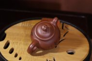 《潘壺》宜興紫砂壺手工助理工藝美術師大師收藏級茶壺紫泥潘壺