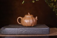 《矮荷韻》宜興紫砂壺工藝美術師手工段泥紫砂壺茶具