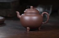 《大彬如意》宜興實力派藝人工紫砂壺段泥茶壺茶具