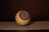《彩繪主人杯紫砂品茗杯》宜興紫砂茶壺紫砂工藝美術師