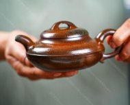 獨家首發(fā)，品名：線圓。泥料：極品紫泥（